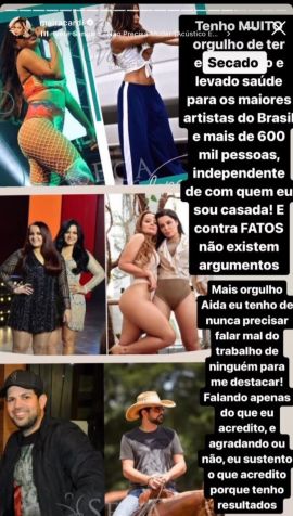 Maíra Cardi fala do orgulho de sua trajetória / Reprodução/Maíra Cardi/Instagram