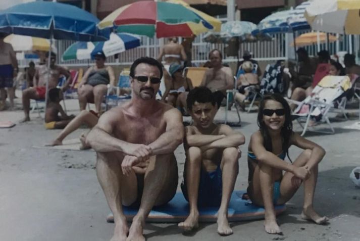 Maurício diz que "Sentia que precisava ser um exemplo para os filhos". / Arquivo Pessoal