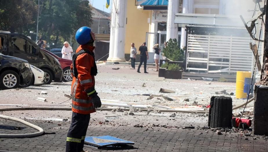 missil russo em chernihiv