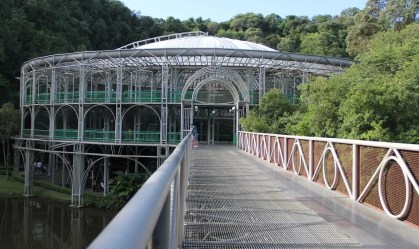 Ópera de Arame, famoso cartão-postal de Curitiba, será palco do festival