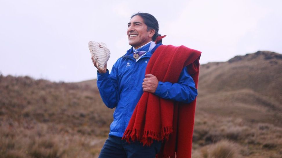 Yaku Pérez, candidato indígena à Presidência do Equador / Divulgação/Campanha Yaku Pérez