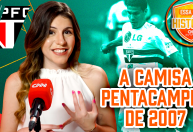 Essa tem história: a camisa do São Paulo que conquistou o penta no Brasileirão de 2007