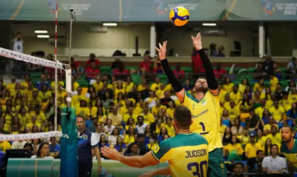 Brasil bate Colômbia e mantém invencibilidade no Sul-Americano de Vôlei 