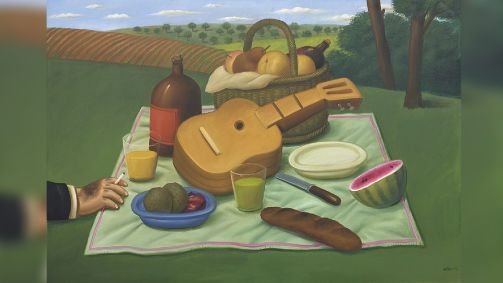 &quot;Picnic&quot;, de Fernando Botero (2002).