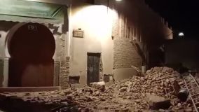 Forte terremoto reduz edifícios a escombros em Marrakech, no Marrocos