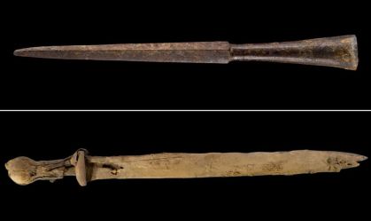 Quatro espadas romanas de 1.900 anos são encontradas em caverna de Israel