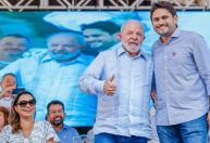 Cerimônia marca primeiro encontro público entre Lula e Juscelino após indiciamento de ministro