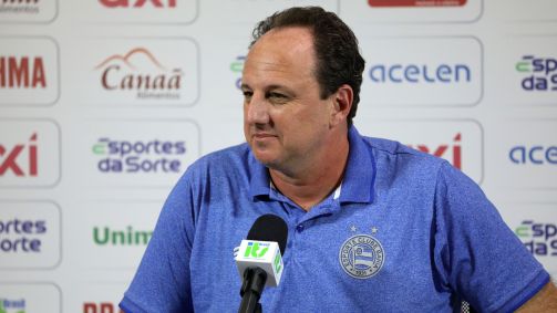 Rogério Ceni foi apresentado como novo técnico do Bahia