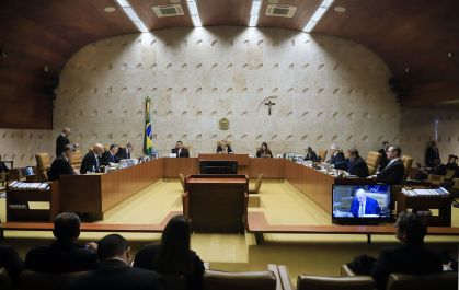 STF, em sessão de 13 de setembro, na qual começaram a ser julgados os primeiros réus por envolvimento no 8 de janeiro.