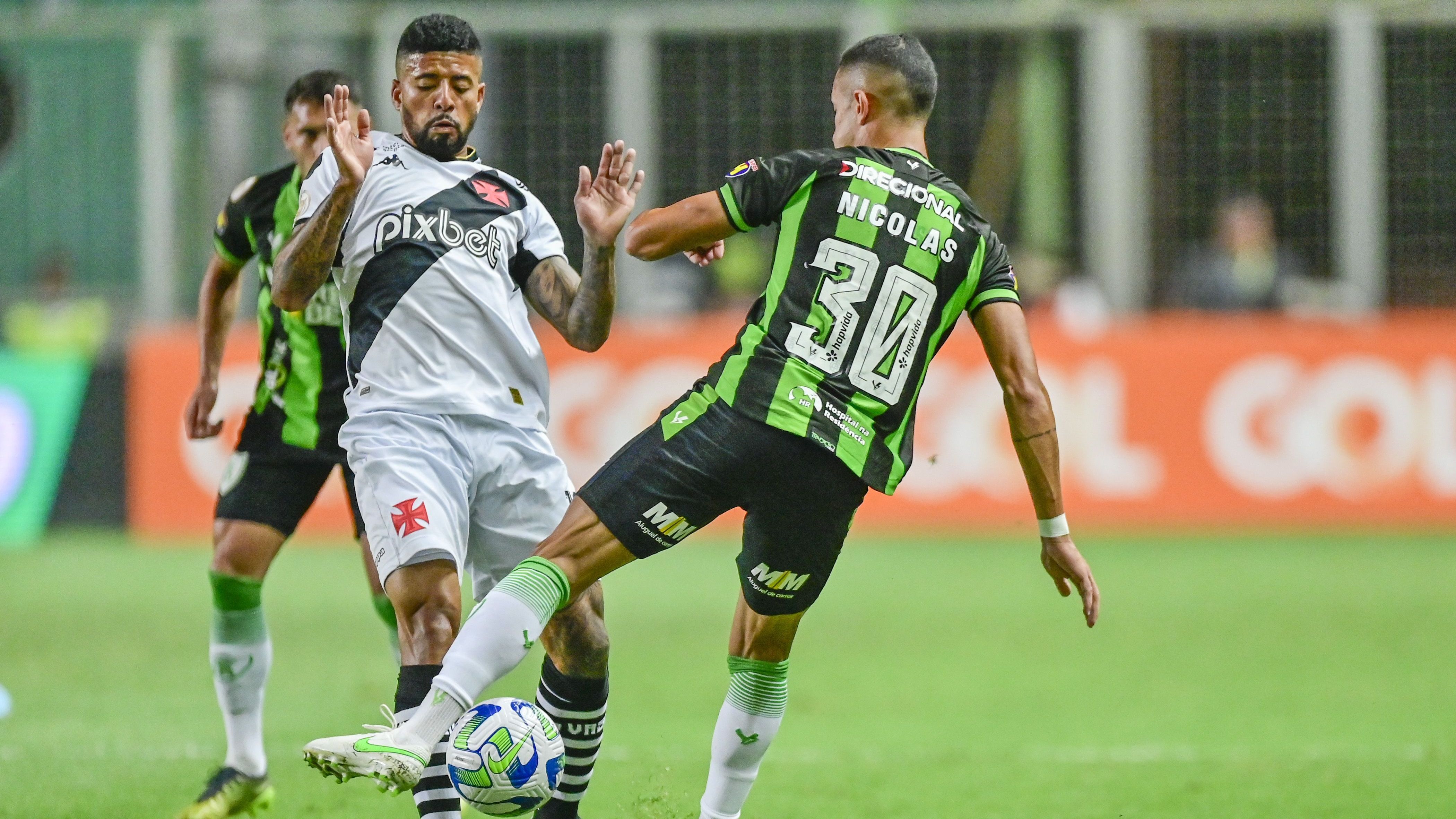 América-MG e Vasco se enfrentaram no Independência, em Belo Horizonte
