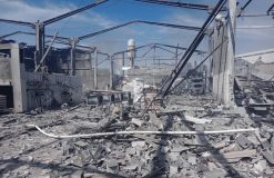 Explosão em metalúrgica de Cabreúva, no interior de São Paulo, em 1º de setembro de 2023.