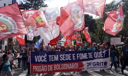 Movimentos sociais participam do Grito dos Excluídos em SP