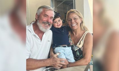Mãe de Kayky e Sthefany Brito, Sandra Brito, e o padrasto Joseph Brito sofreram acidente de carro no final de julho.