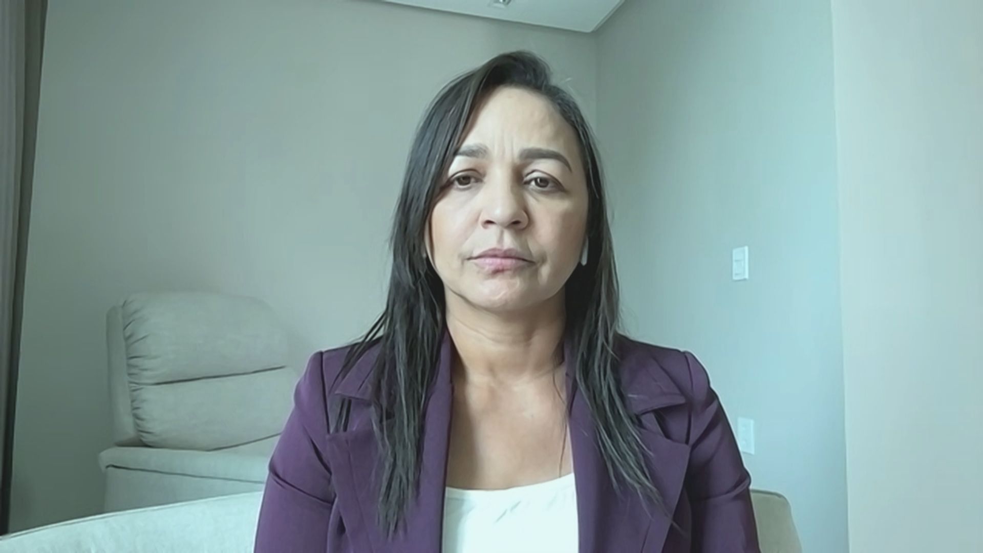 A senadora Eliziane Gama (PSD-MA), relatora da CPMI do 8 de janeiro, em entrevista à CNN