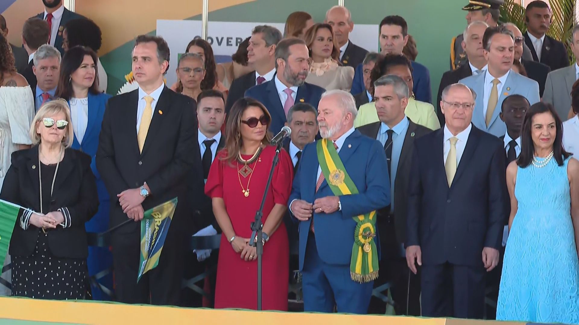 Desfile de 7 de Setembro, com Lula, Weber e Pacheco