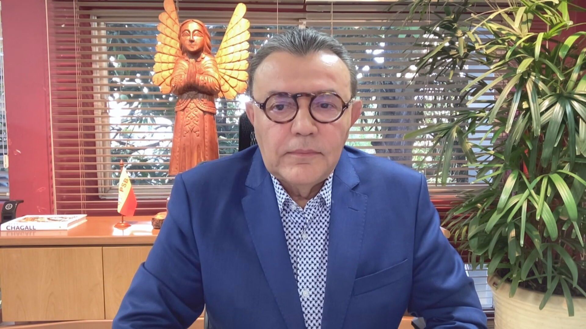Presidente nacional do Partido Socialista Brasileiro (PSB), Carlos Siqueira