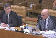 Assista: André Mendonça e Alexandre de Moraes discutem durante sessão do STF sobre 8/1