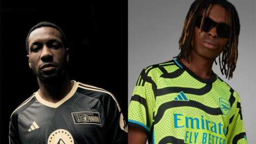 Camisas atuais de Union Berlin e Arsenal