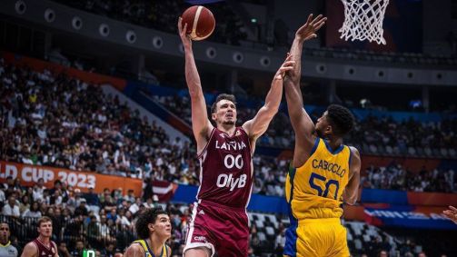 Brasil perdeu para a Letônia e dependia de vitória da Espanha sobre o Canadá para se classificar aos Jogos Olímpicos