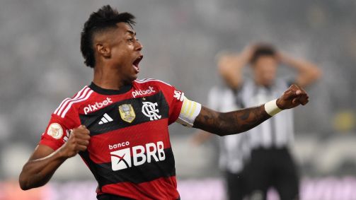 Bruno Henrique pelo Flamengo