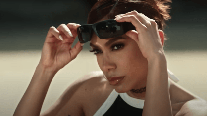 Anitta durante clipe da música "Funk Rave"