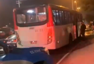 Polícia Civil investiga bomba arremessada em ônibus no Rio de Janeiro