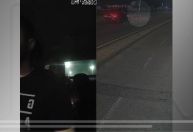 Vídeo de dentro do carro mostra reações de motorista e passageira após atropelamento de Kayky Brito