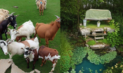 Imagens de Messi e Cristiano Ronaldo geradas por montagem