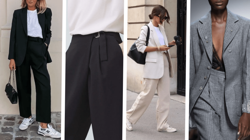 Ternos femininos são o ápice da versatilidade para rotinas dinâmicas / Reprodução/Pinterest