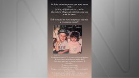 Sthefany disse que &quot;não existe&quot; sem o irmão e que ele foi a primeira pessoa que amou