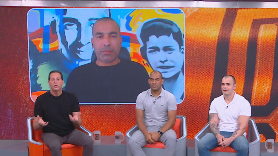 Comentaristas do Domingol repercutiram as falas do técnico Vítor Pereira sobre o futebol brasileiro