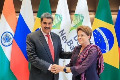 Maduro se reúne com Dilma