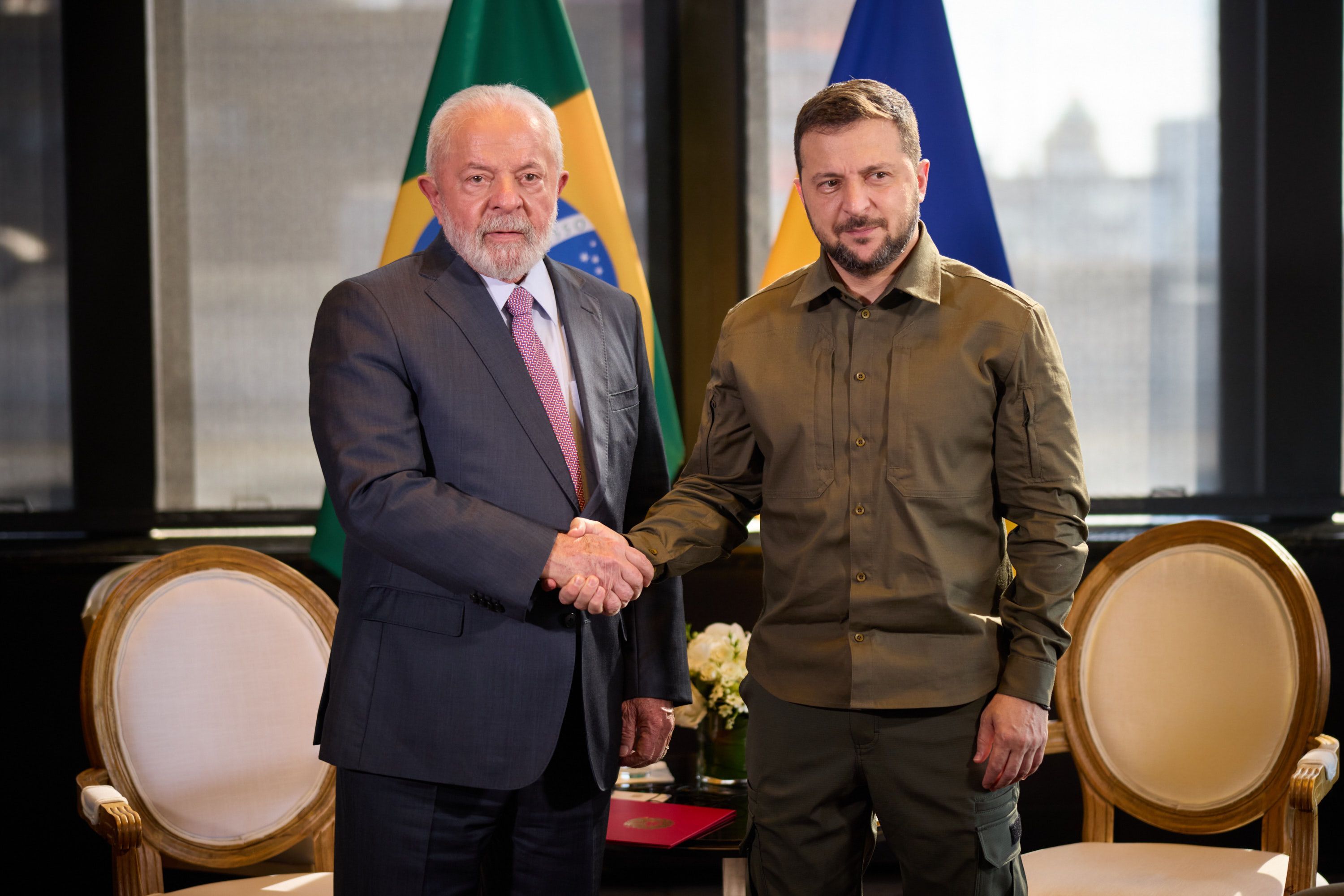 Lula e Zelensky