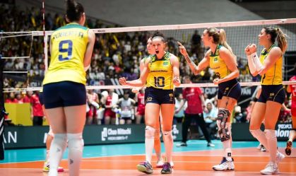 Seleção Feminina de Vôlei vence Japão e confirma vaga na Olimpíada de Paris