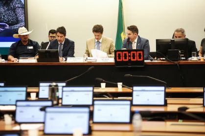 Reunião da CPI do MST na Câmara dos Deputados