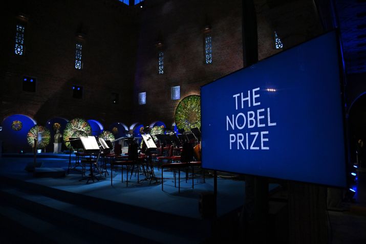 Cerimônia do Prêmio Nobel em Estocolmo, em 2021 / Pascal Le Segretain/Getty Images