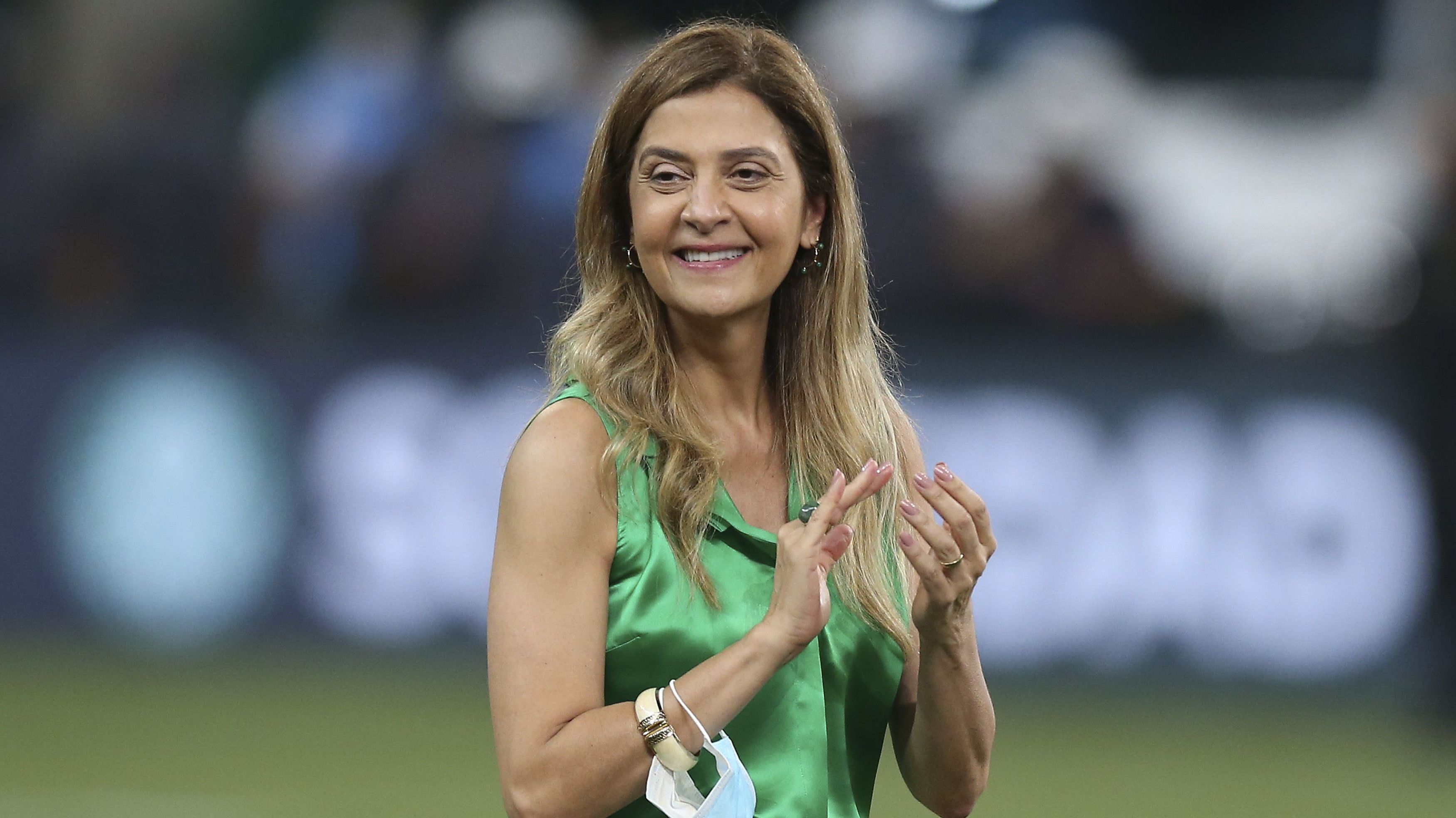 Leila Pereira assumiu a presidência do Palmeiras em 2022