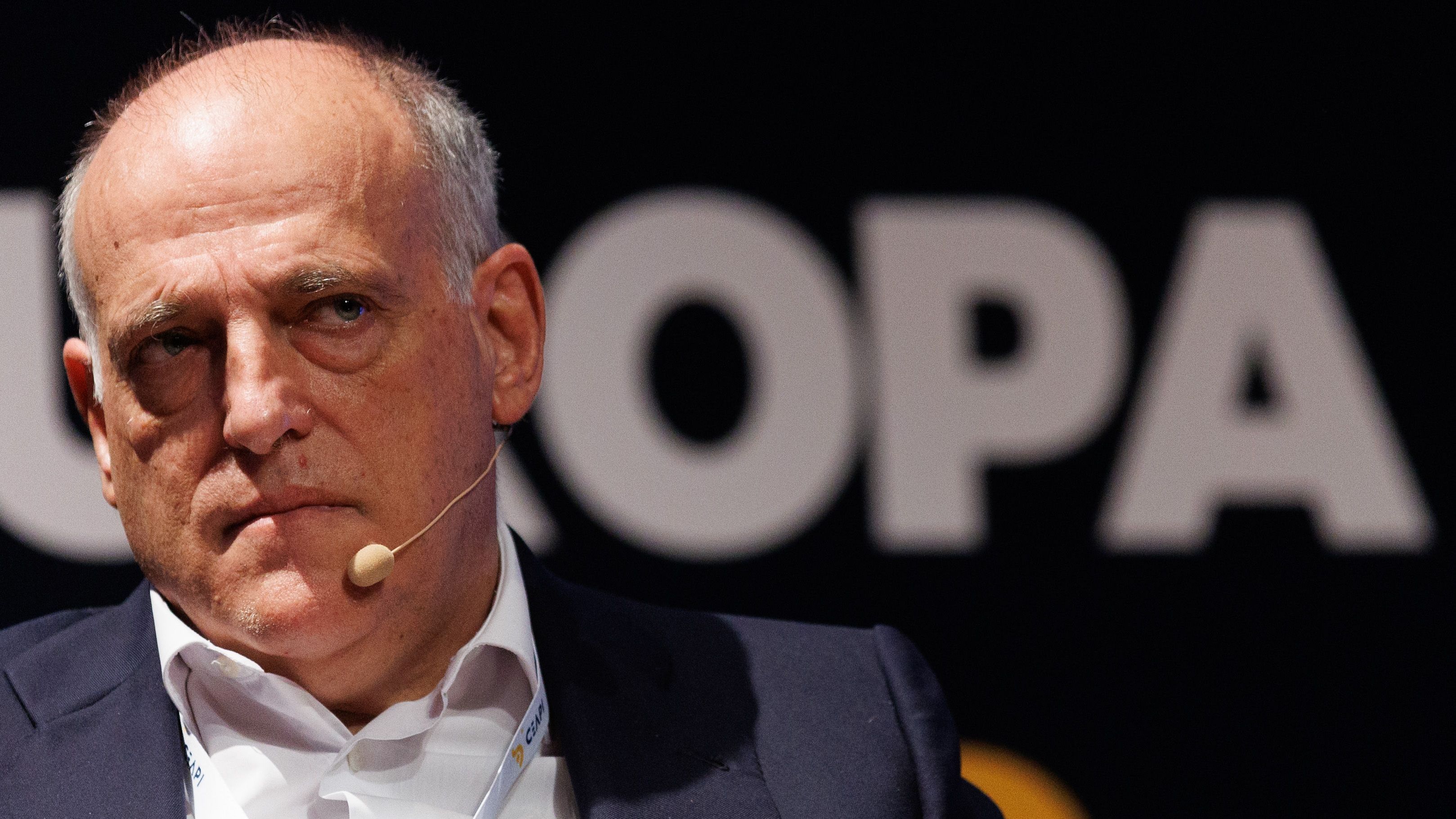 Javier Tebas, presidente de LALIGA, voltou a criticar Luis Rubiales