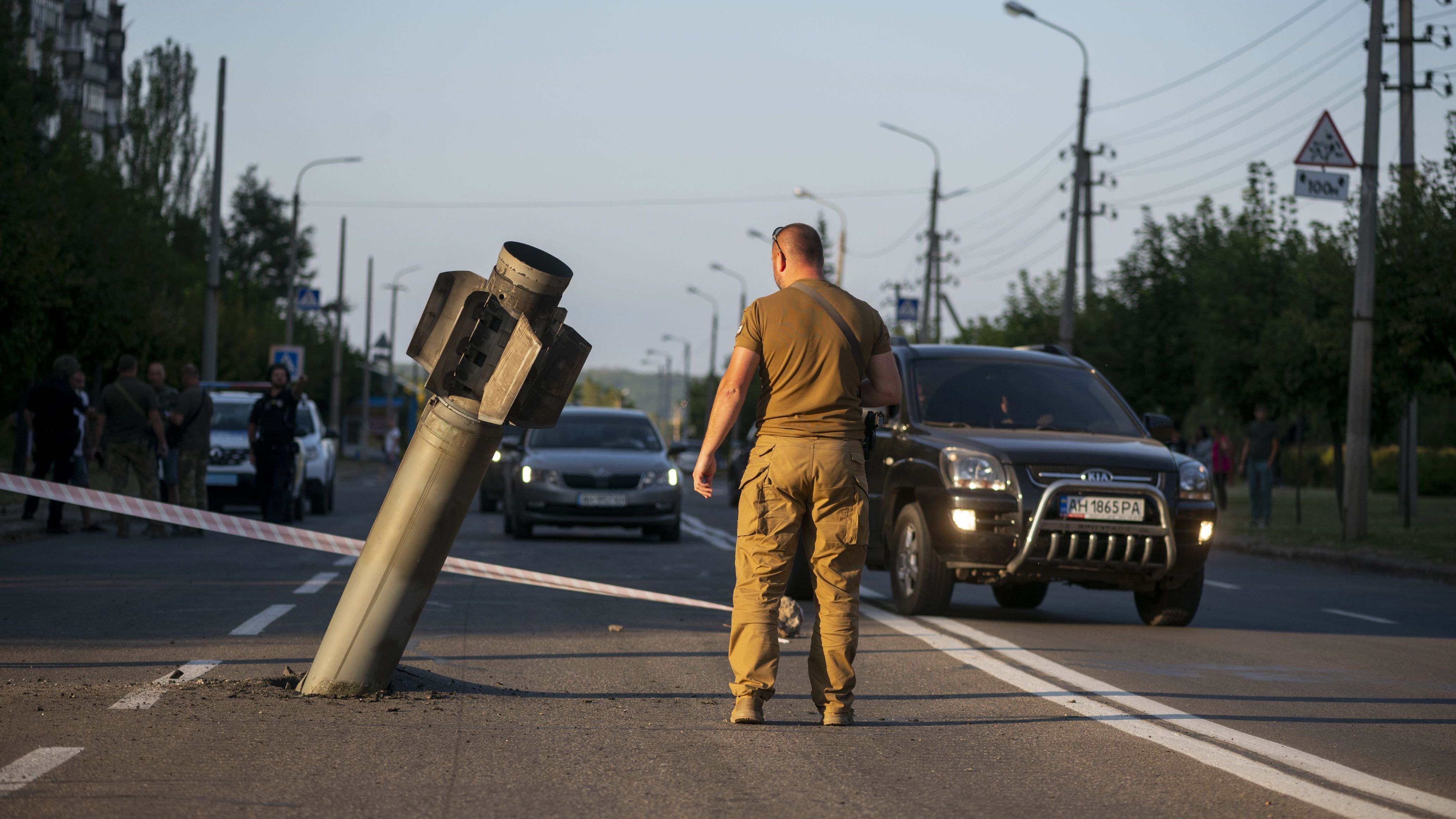 Russian Troops Shelled Kramatorsk With Missiles