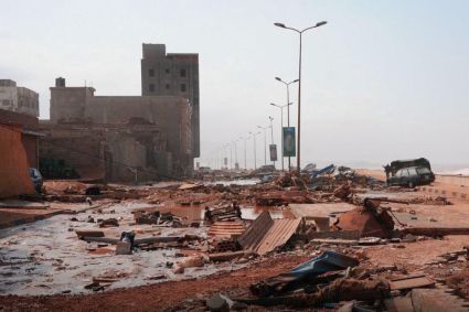 Tempestade na Líbia deixa milhares de mortos