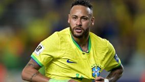 Neymar comemora 78° gol pela Seleção