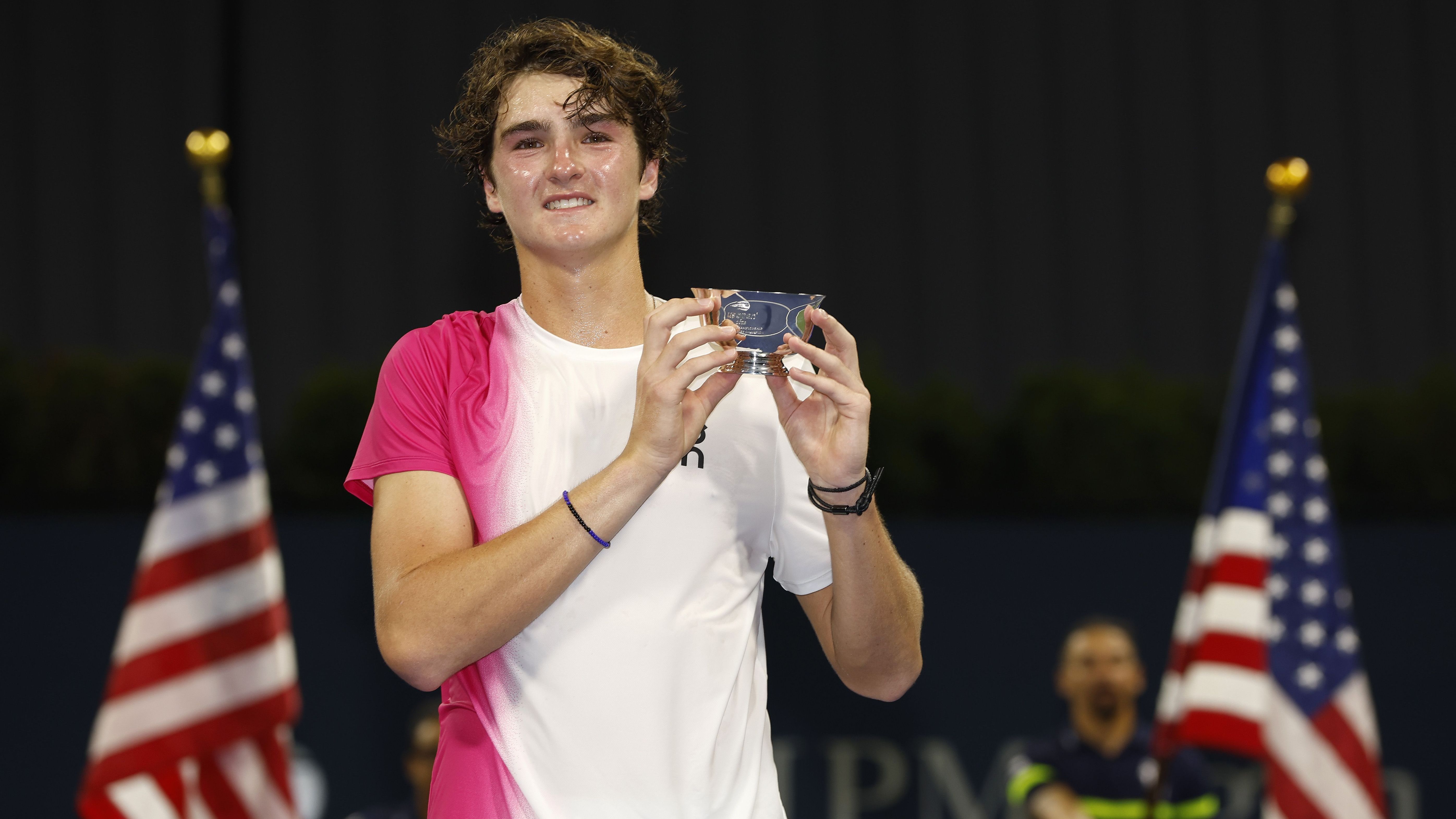 João Fonseca comemora título no US Open