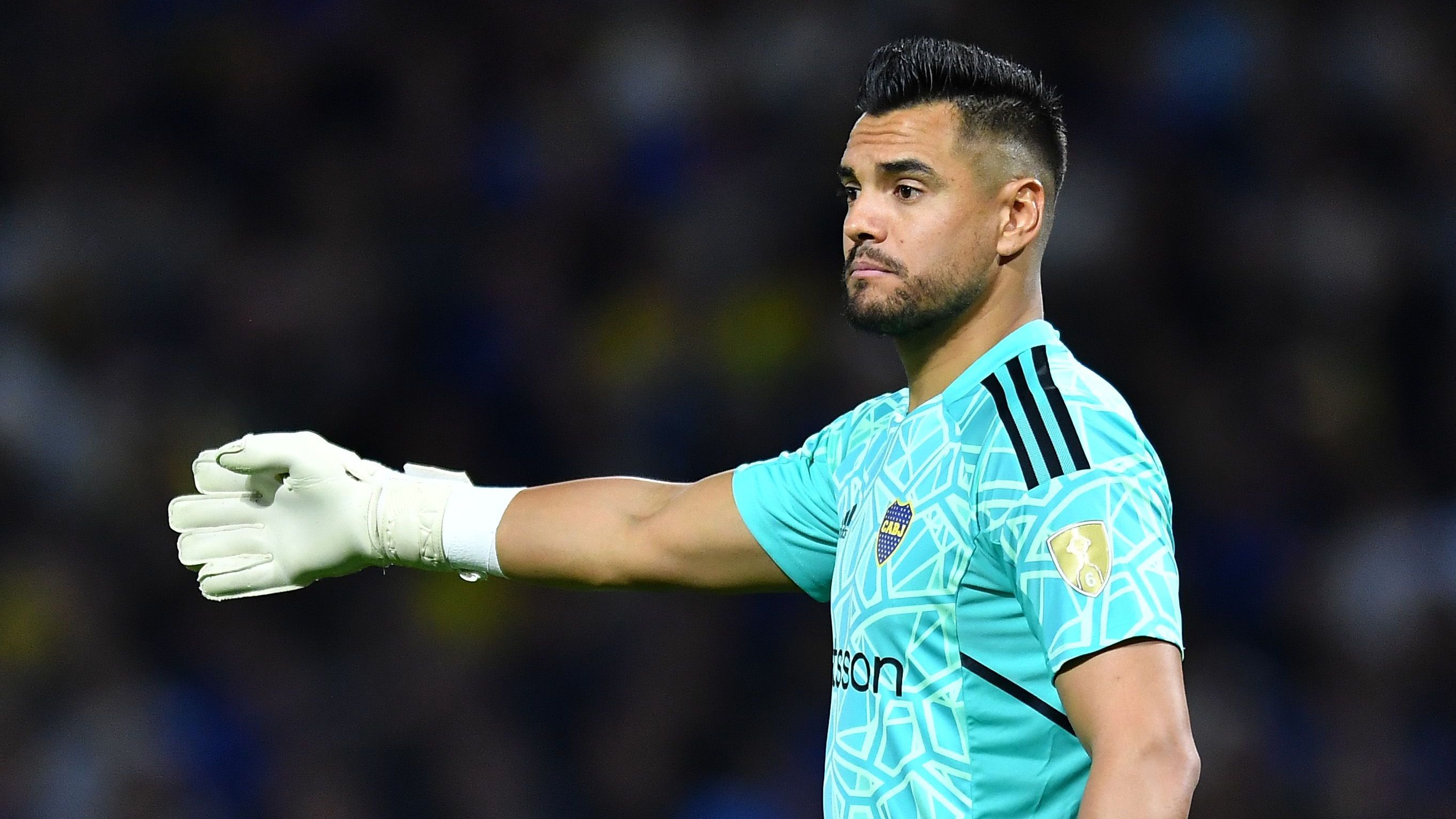 Sergio Romero, goleiro do Boca Juniors, alfinetou o gramado do Allianz Parque