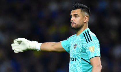 Sergio Romero, goleiro do Boca Juniors, alfinetou o gramado do Allianz Parque
