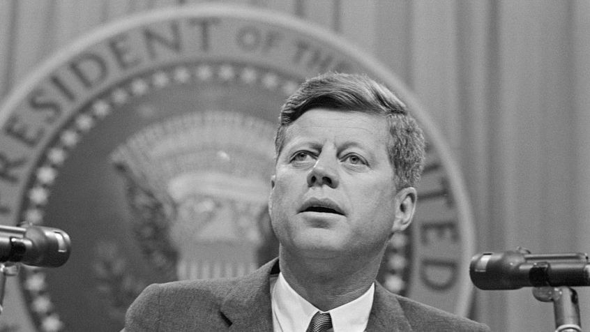 John F. Kennedy, 35th President of the United States • Bettmann/Getty Images