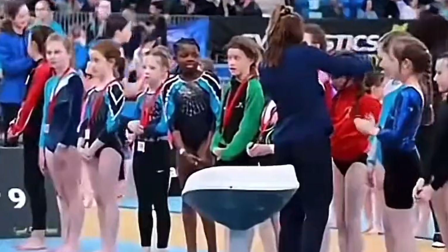 Ginasta negra é ignorada em premiação na Irlanda