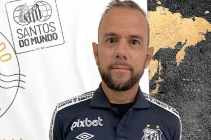 Kleiton Lima deixou o cargo de técnico das Sereias da Vila. Foto: reprodução Santos FC