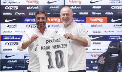 Mano Menezes foi apresentado como novo técnico do Corinthians