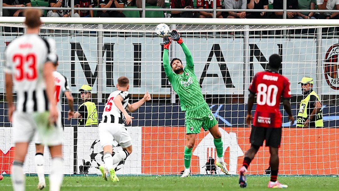 Milan e Newcastle ficaram no 0 a 0 em San Siro, pela Champions League