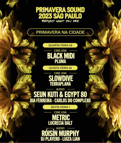 Primavera na Cidade: Primavera Sound anuncia programação de esquenta para o festival em São Paulo / Reprodução